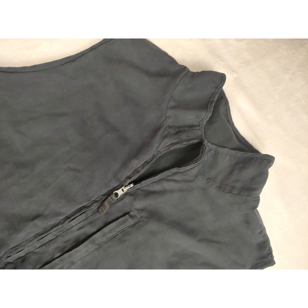 WEATHERPROOF‎ Insulated Vest Men's XXL EEB Black Full Zip Pockets Outdoor Revers